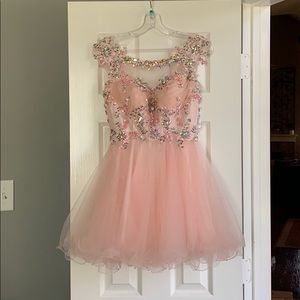 Pink homecoming dress